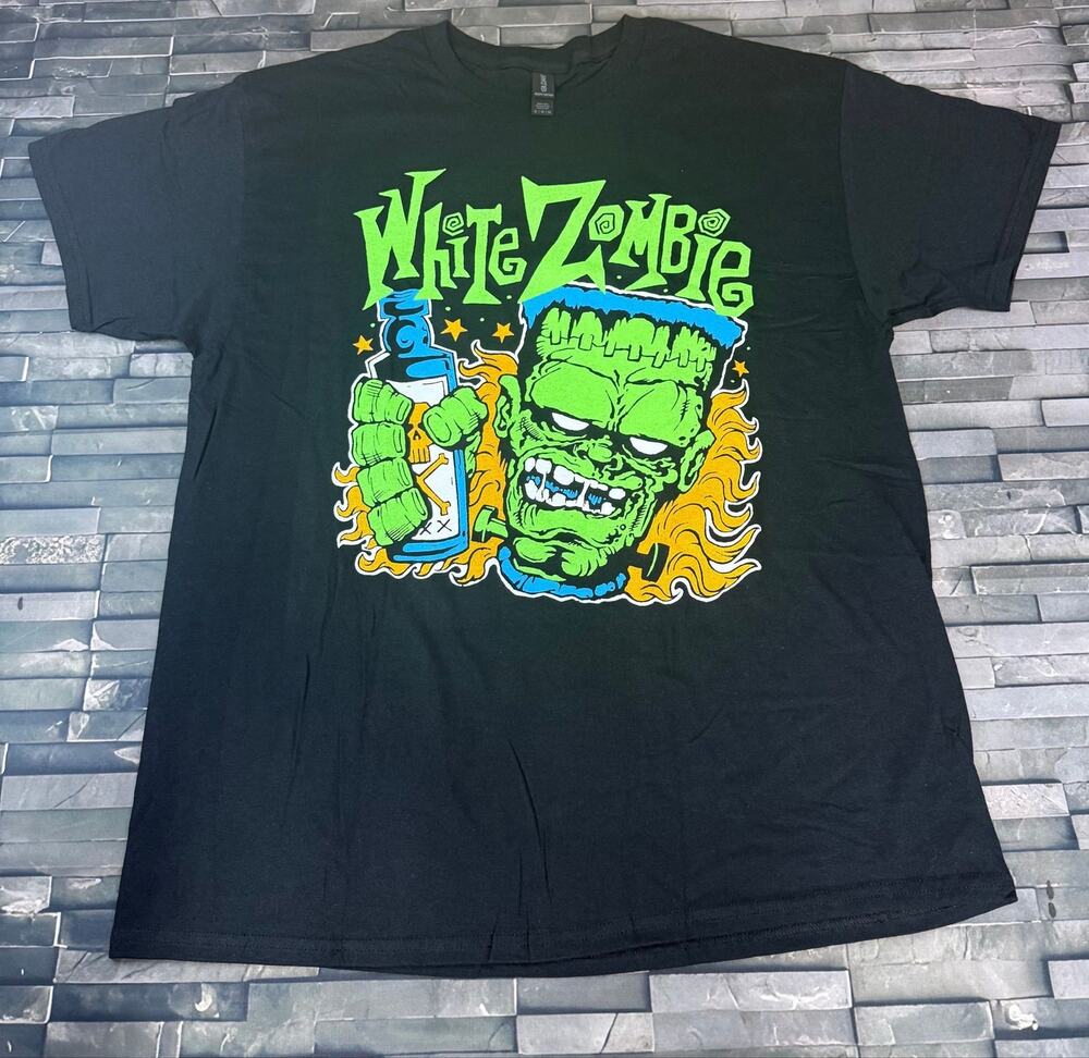 RARE WHITE ZOMBIE BAND TEE